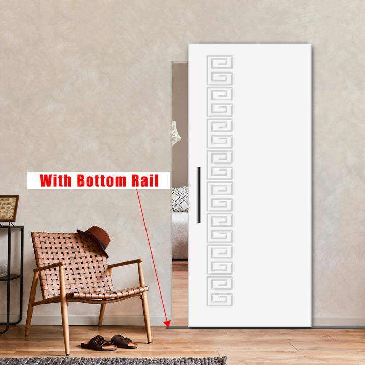 Flush Sliding Barn Door Hidden / Invisible Hardware FHID -1127 - DoorDiscounter