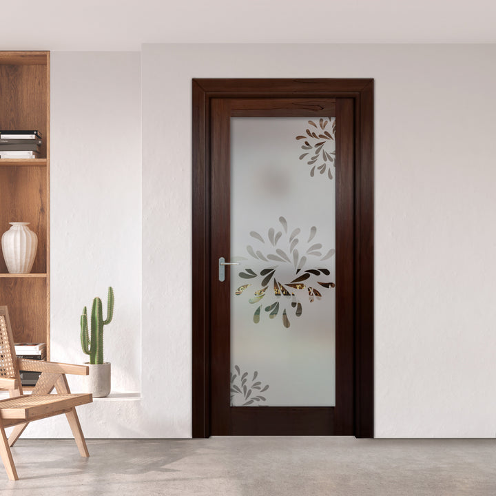 INTERIOR DOOR WITH FROSTED GLASS PANEL IDGP - 2679 - DoorDiscounter