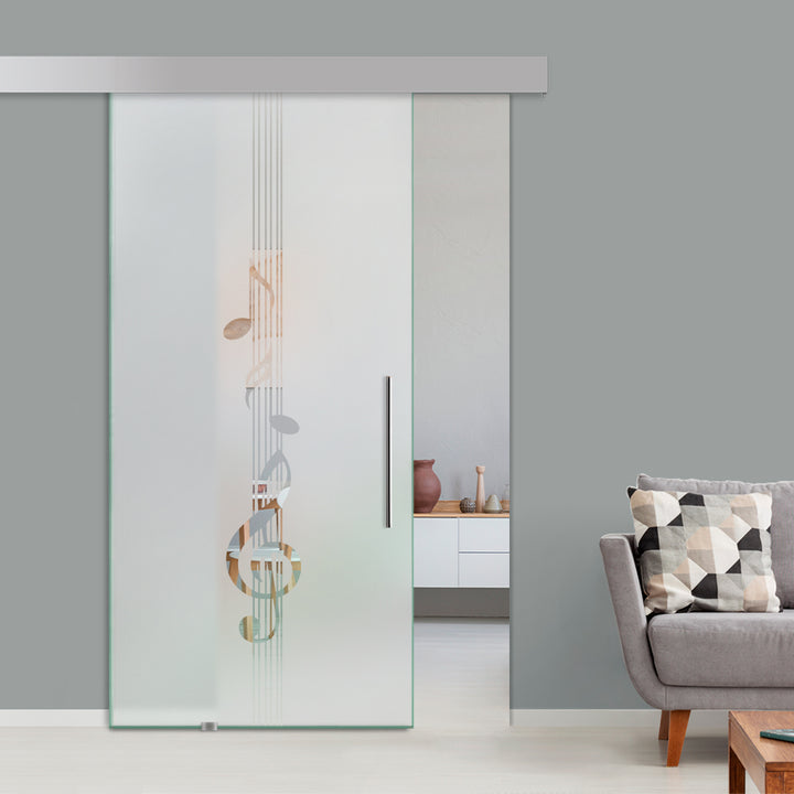 Sliding Glass Barn Door Alu100 SGBD - 1484 - DoorDiscounter