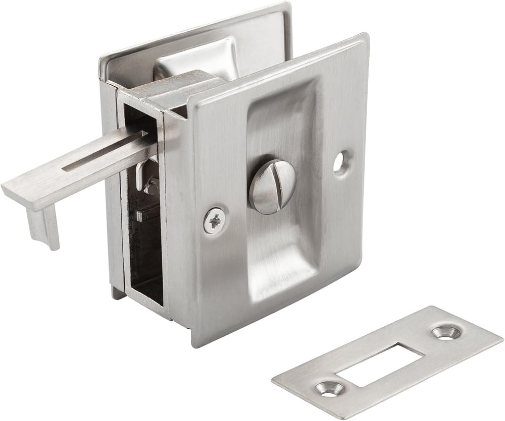 Privacy Pocket, Sliding, Closet Door Lock Pull - DoorDiscounter