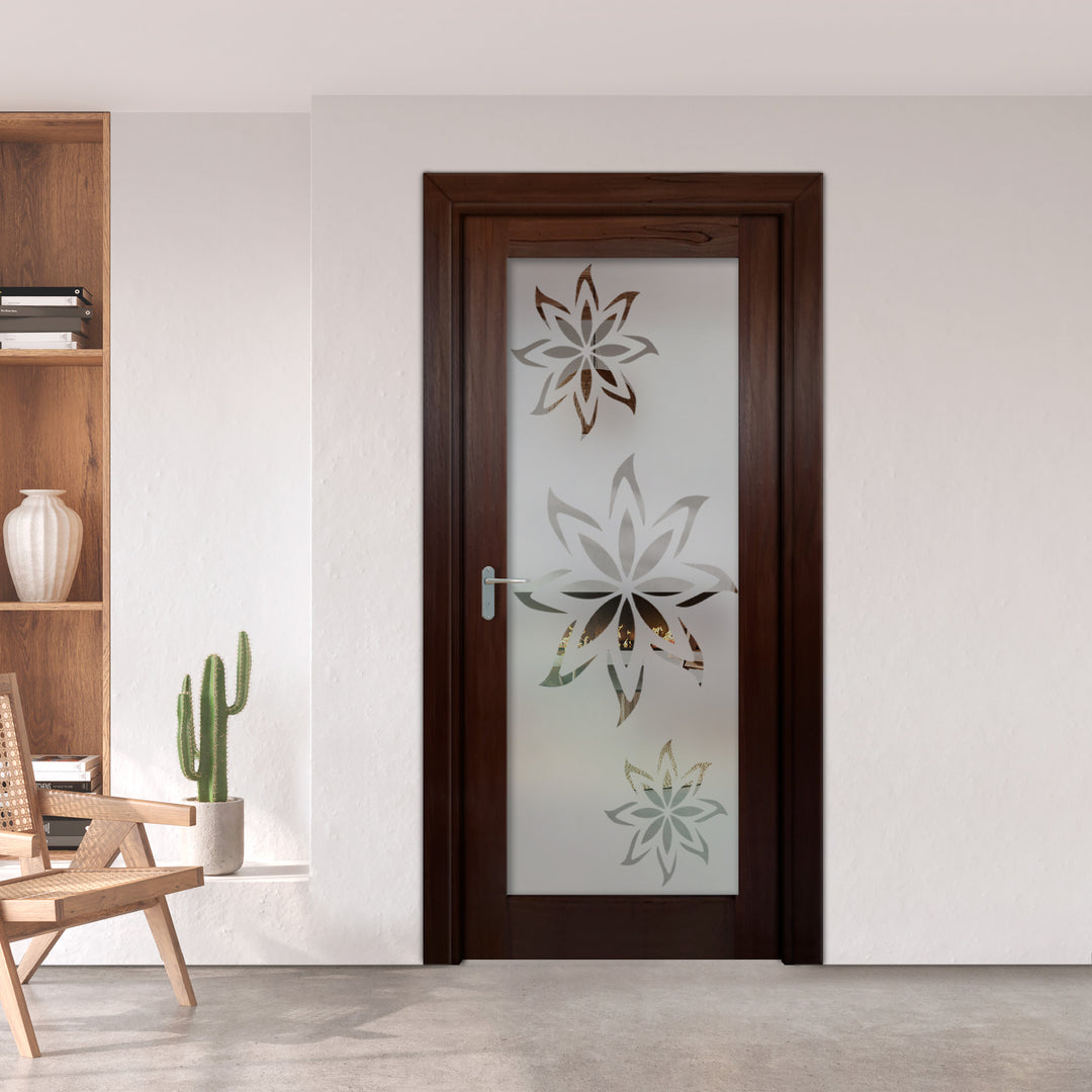 INTERIOR DOOR WITH FROSTED GLASS PANEL IDGP - 2673 - DoorDiscounter