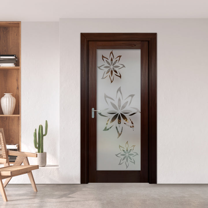 INTERIOR DOOR WITH FROSTED GLASS PANEL IDGP - 2673 - DoorDiscounter