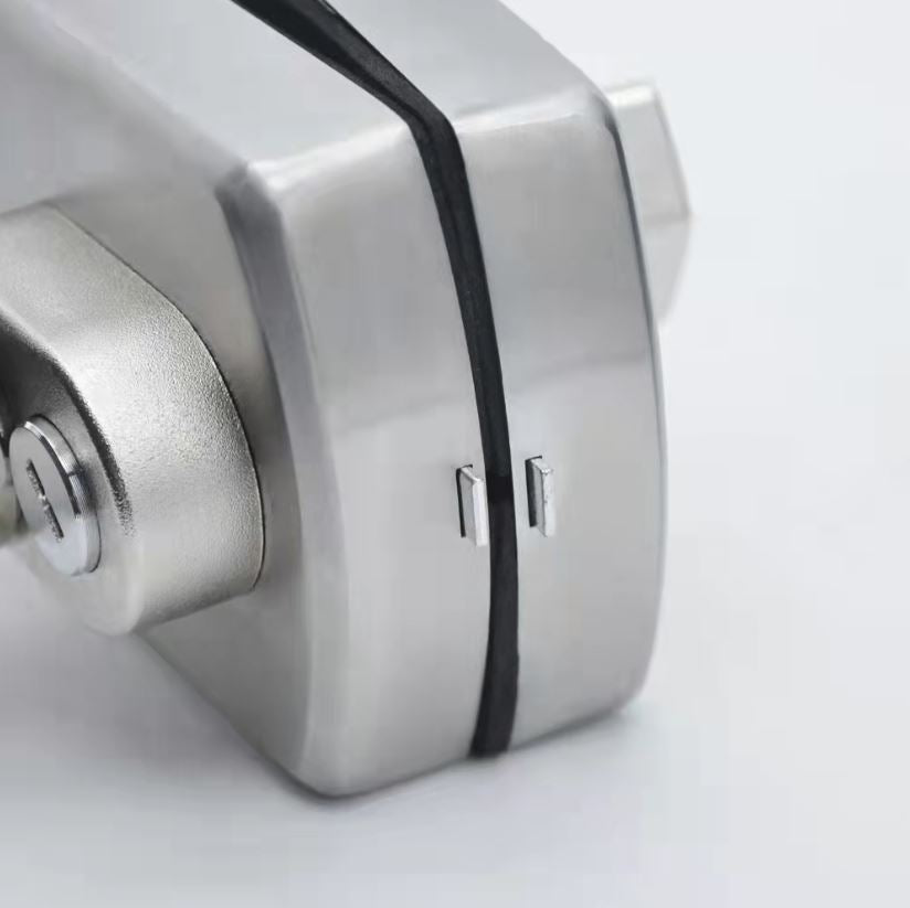 Bluetooth & Fingerprint Glass Door LBluetooth & Fingerprint Glass Door Lock for Single/Double LDFG - 3352ock for Single/Double LDFG - 3352 - DoorDiscounter