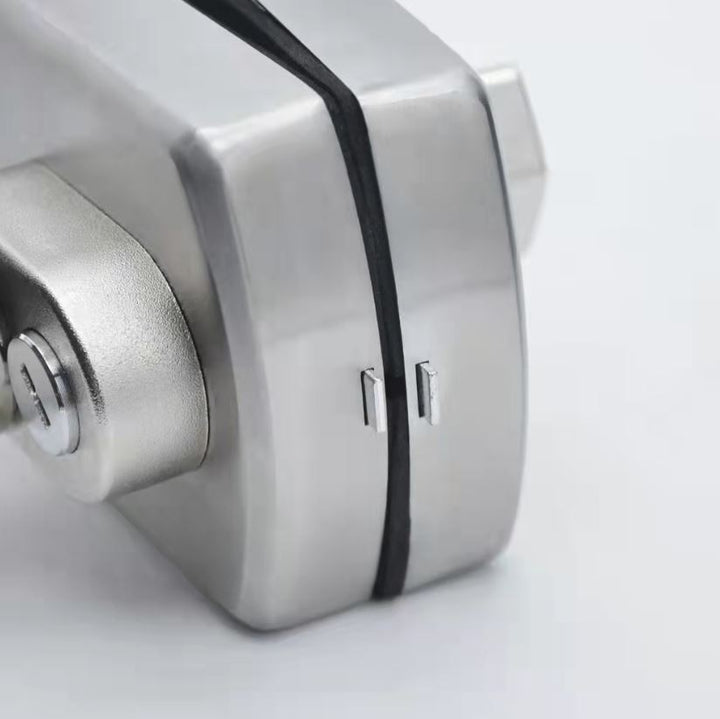 Bluetooth & Fingerprint Glass Door LBluetooth & Fingerprint Glass Door Lock for Single/Double LDFG - 3352ock for Single/Double LDFG - 3352 - DoorDiscounter