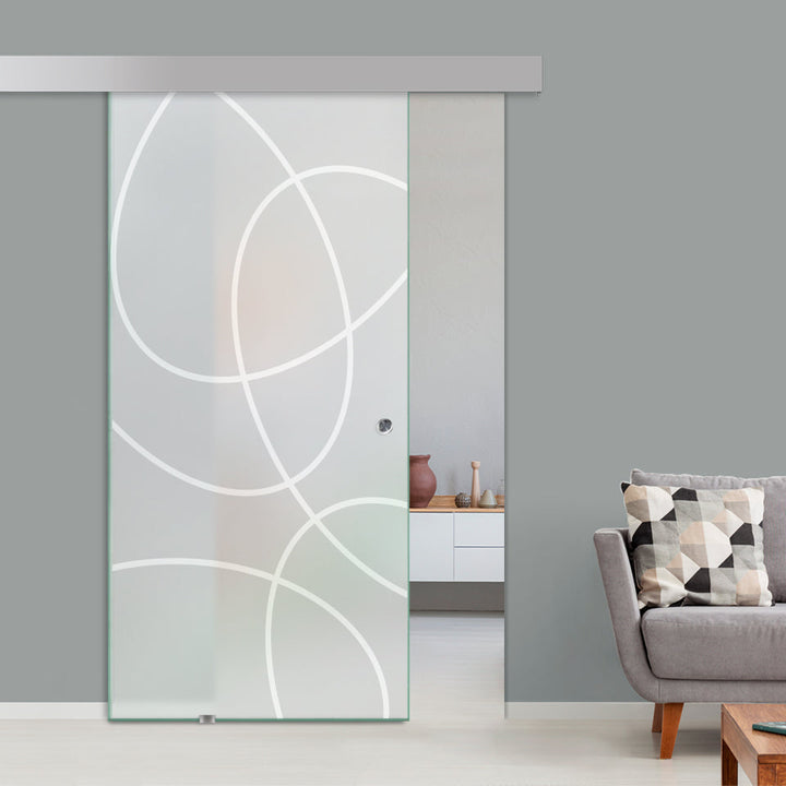 Sliding Glass Barn Door Alu100 SGBD - 1571 - DoorDiscounter