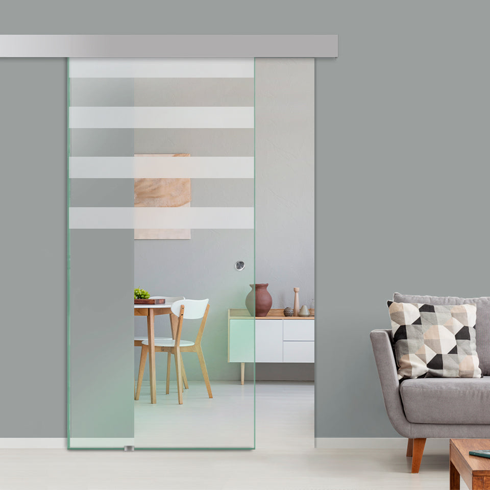 Sliding Glass Barn Door Alu100 SGBD - 1387 - DoorDiscounter