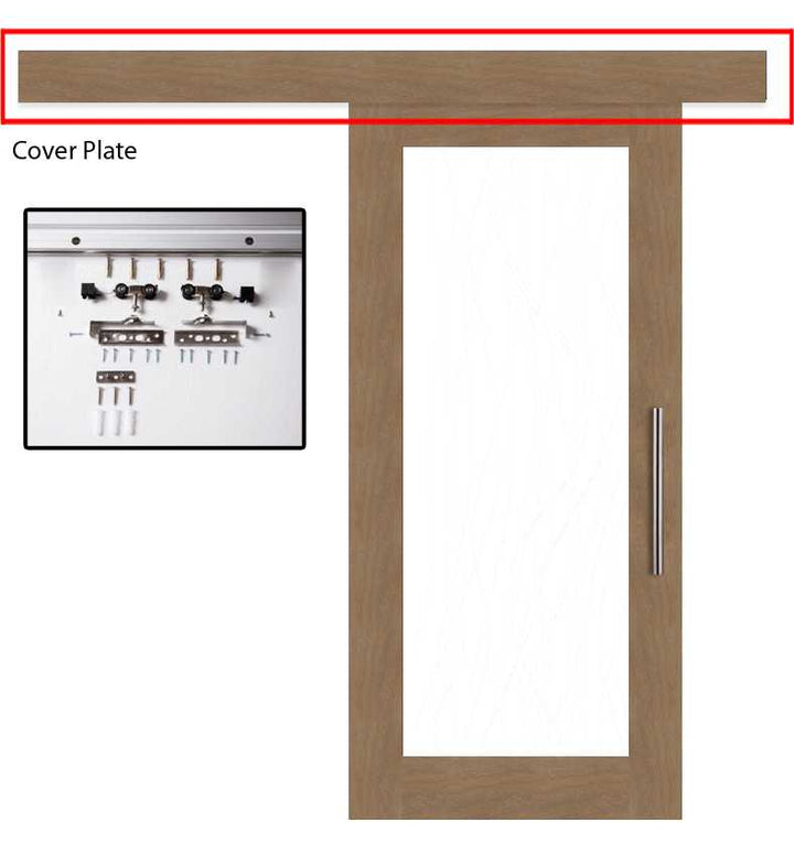 Sliding Wooden Barn Door Hardware Kit SGHK - 3614 - DoorDiscounter