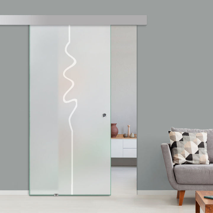 Sliding Glass Barn Door Alu100 SGBD - 1576 - DoorDiscounter