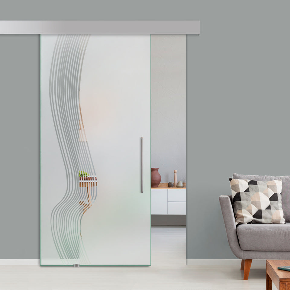 Sliding Glass Barn Door Alu100 SGBD - 1579 - DoorDiscounter