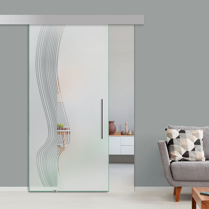 Sliding Glass Barn Door Alu100 SGBD - 1579 - DoorDiscounter