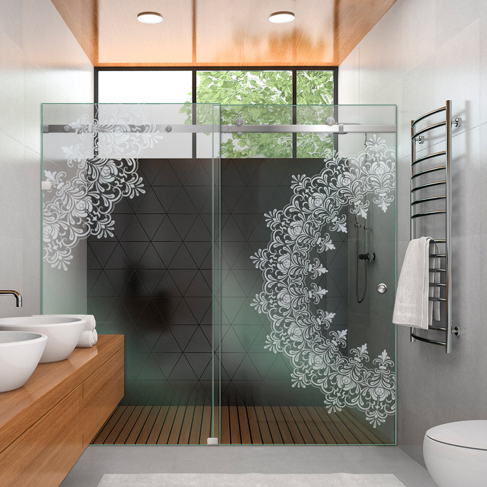 SHOWER GLASS SLIDING DOORS SGSD -0249 - DoorDiscounter