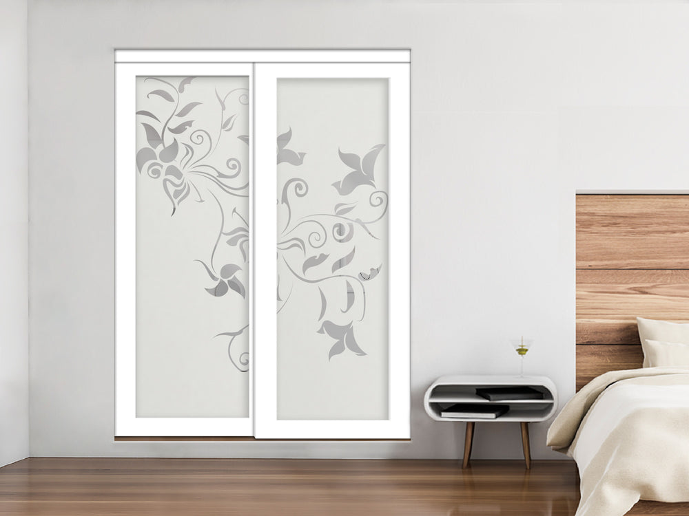 MIRROR EFFECT BYPASS CLOSET DOOR MECD -0328 - DoorDiscounter