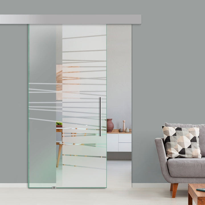 Sliding Glass Barn Door Alu100 SGBD - 1610 - DoorDiscounter