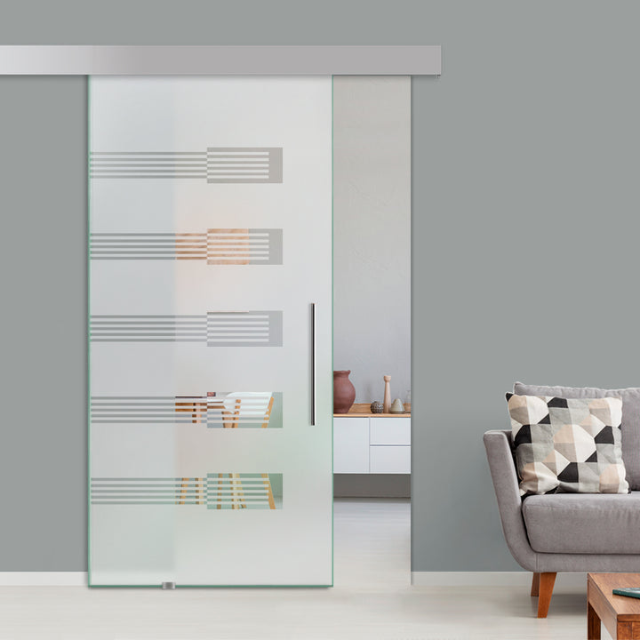 Sliding Glass Barn Door Alu100 SGBD - 1578 - DoorDiscounter