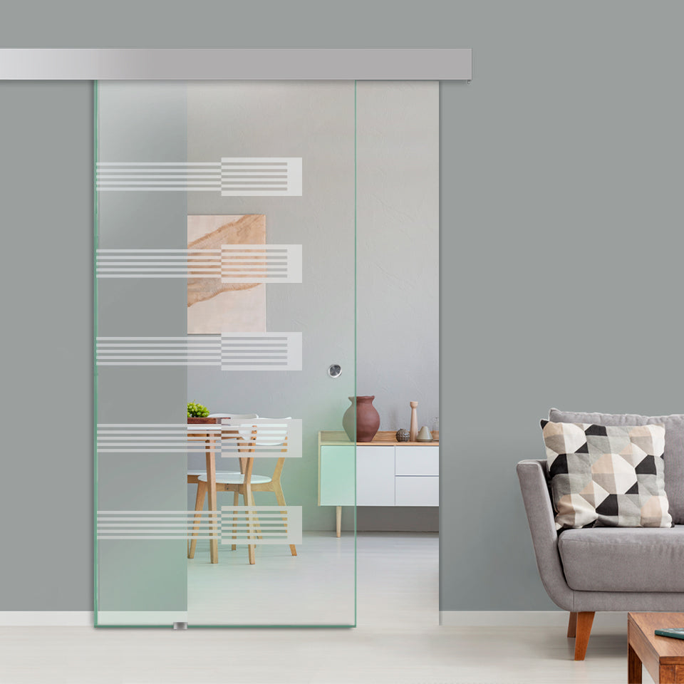 Sliding Glass Barn Door Alu100 SGBD - 1578 - DoorDiscounter