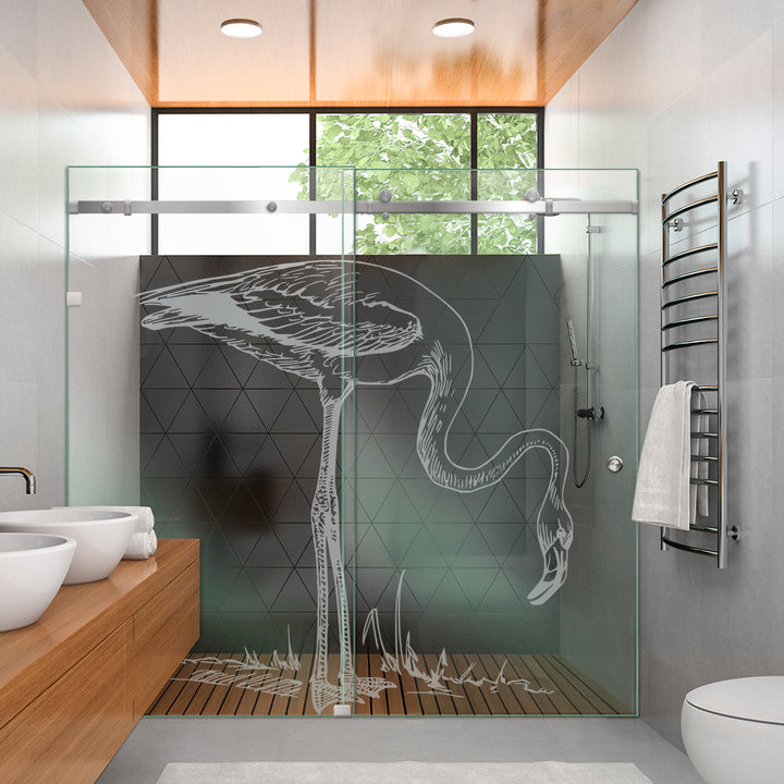 SHOWER GLASS SLIDING DOORS SGSD - 2795 - DoorDiscounter