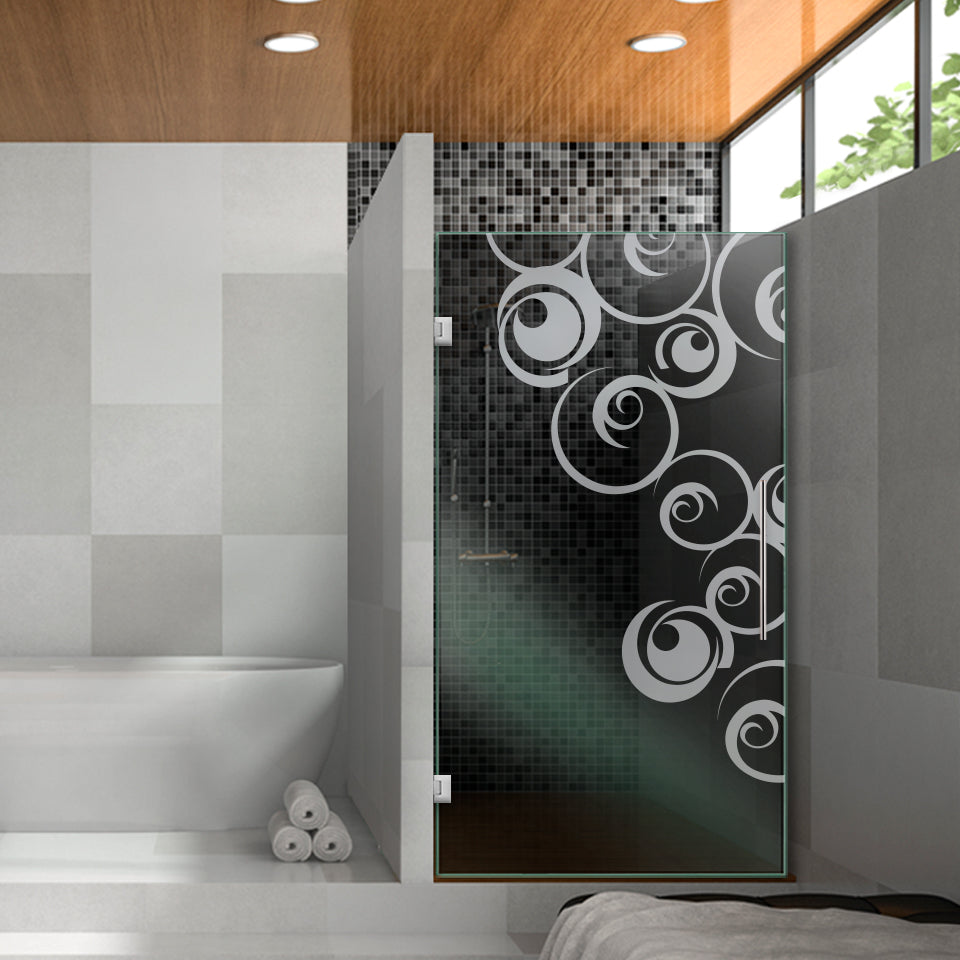 Frameless Shower Glass Door FGDS -0283 - DoorDiscounter