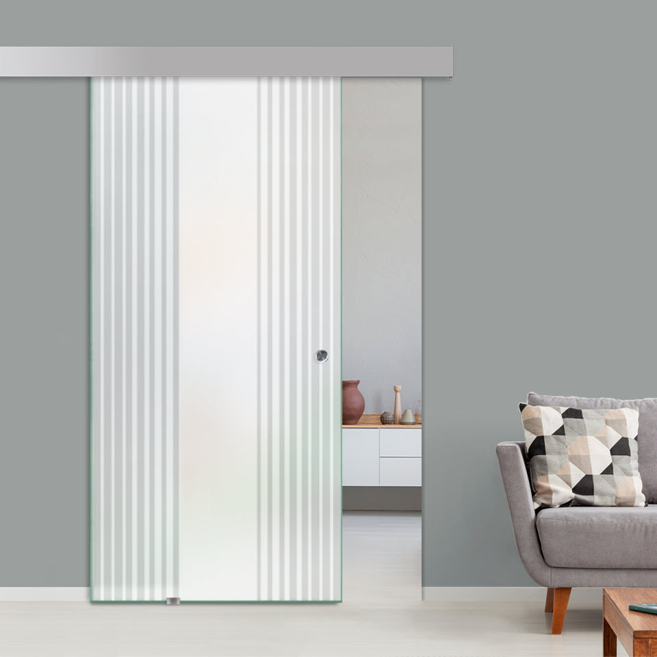 Sliding Glass Barn Door Alu100 SGBD - 1583 - DoorDiscounter