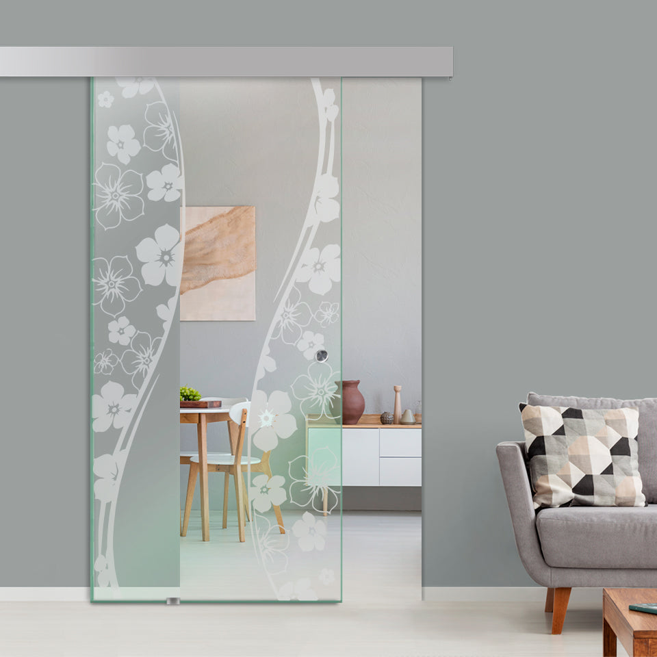 Sliding Glass Barn Door Alu100 SGBD - 1542 - DoorDiscounter