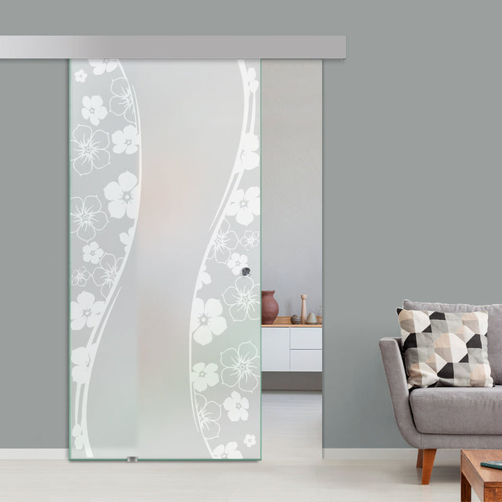 Sliding Glass Barn Door Alu100 SGBD - 1542 - DoorDiscounter