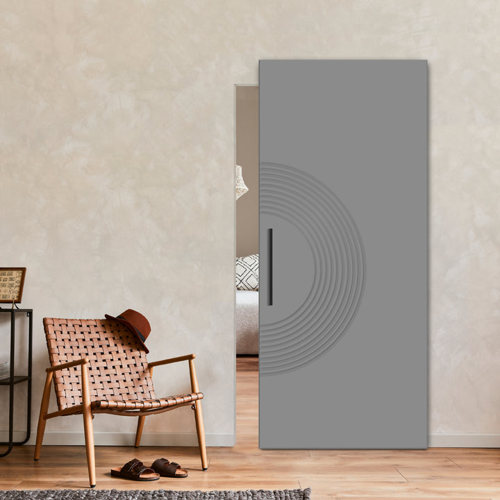 Flush Sliding Barn Door Hidden / Invisible Hardware FHID -1234 - DoorDiscounter