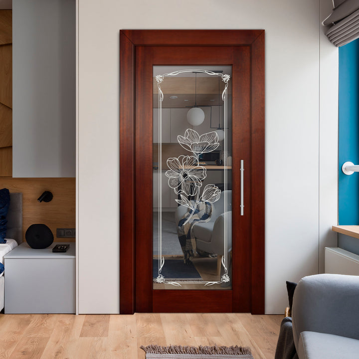 Self Closing Pivot Wooden Mirror Door Pwmd - 0784 - DoorDiscounter