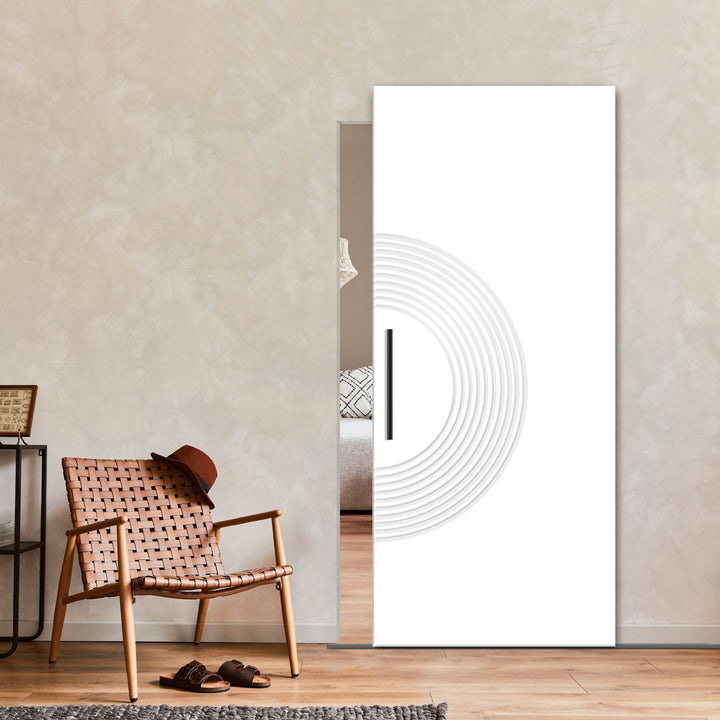 Flush Sliding Barn Door Hidden / Invisible Hardware FHID -1234 - DoorDiscounter