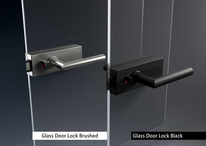 Frameless Glass Pivot Door With Self Closing Hinges Fgp1 - 1939 - DoorDiscounter