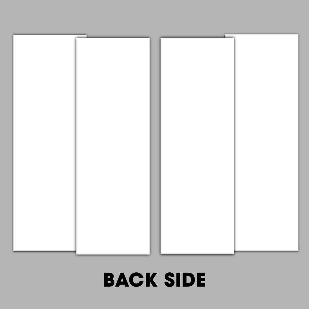 4- Leaf Bypass Sliding Closet Door & Geometric Engraved Design 4Scd- 0070