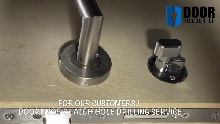 Door Knob Drilling Service - DoorDiscounter
