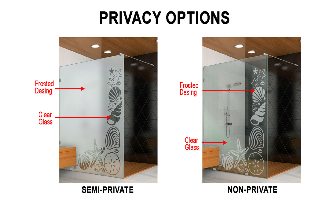 GLASS SHOWER SCREENS GSS -0268 - DoorDiscounter