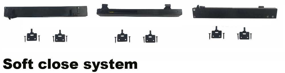 Carbon Steel Sliding Wood Barn Door Hardware Kit ADGY - 3409 - DoorDiscounter
