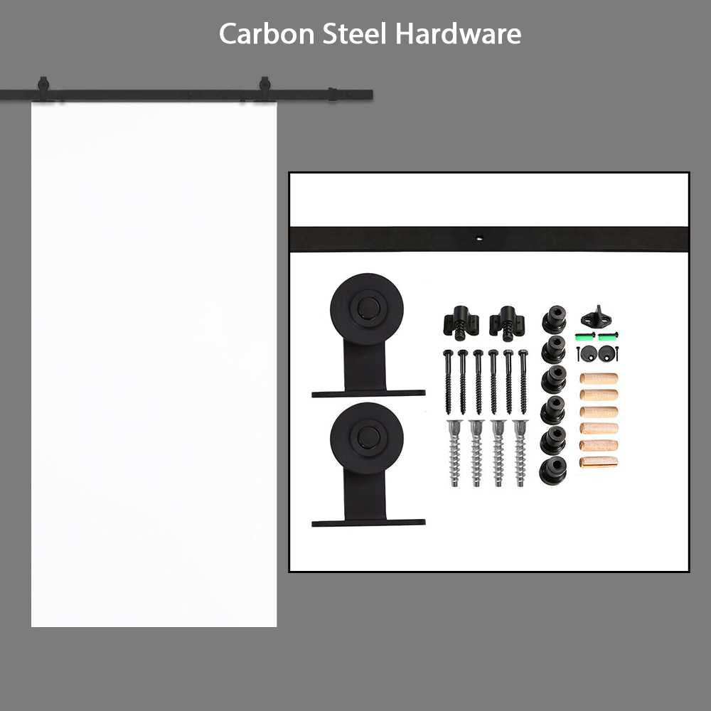 Modern Interior Flush Sliding Barn Door with CNC Router Design MICD - 1178 - DoorDiscounter