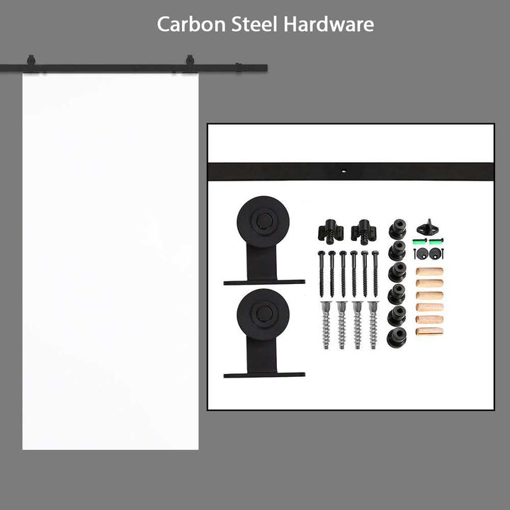 Modern Interior Flush Sliding Barn Door with CNC Router Design MICD - 1178 - DoorDiscounter