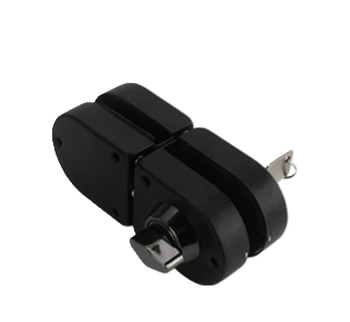 Black Glass Door Center Lock BGDC - 3359 - DoorDiscounter