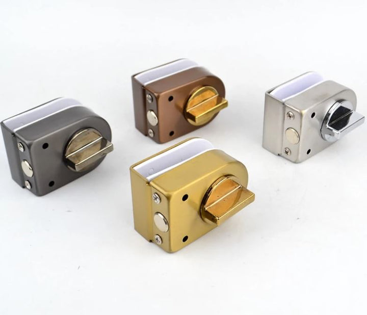 Stainless Steel Glass Door Latches Lock KNLH - 3199 - DoorDiscounter