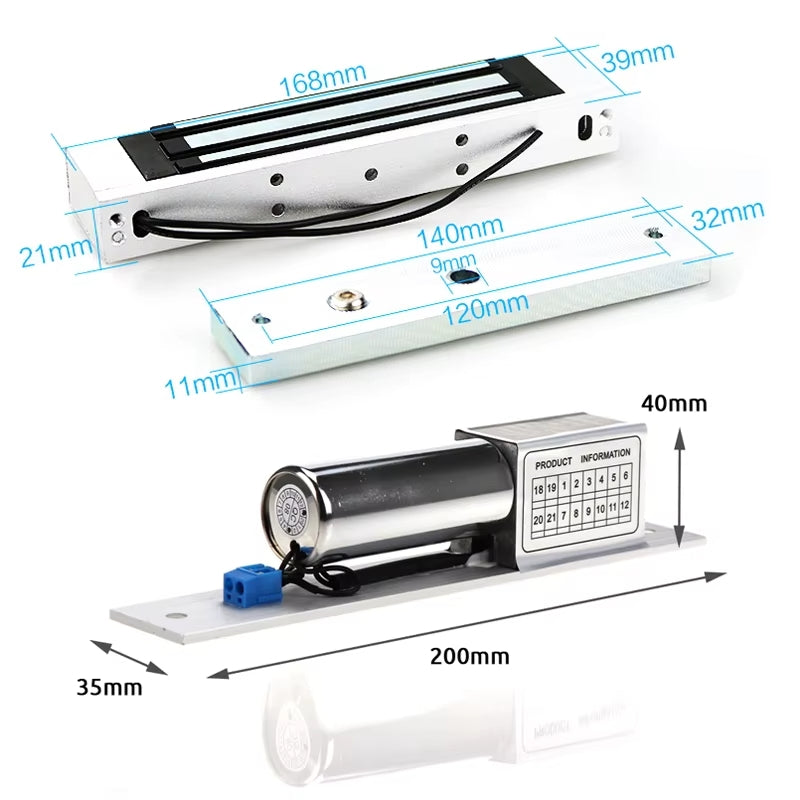 Electric Magnetic Lock For Tempered Glass Door Bkml - 3177