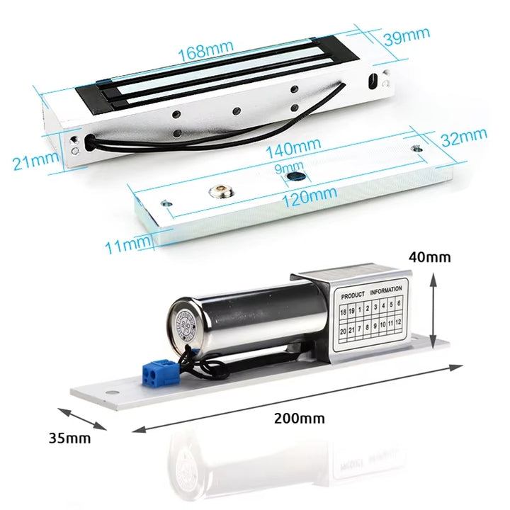 Electric Magnetic Lock For Tempered Glass Door Bkml - 3177