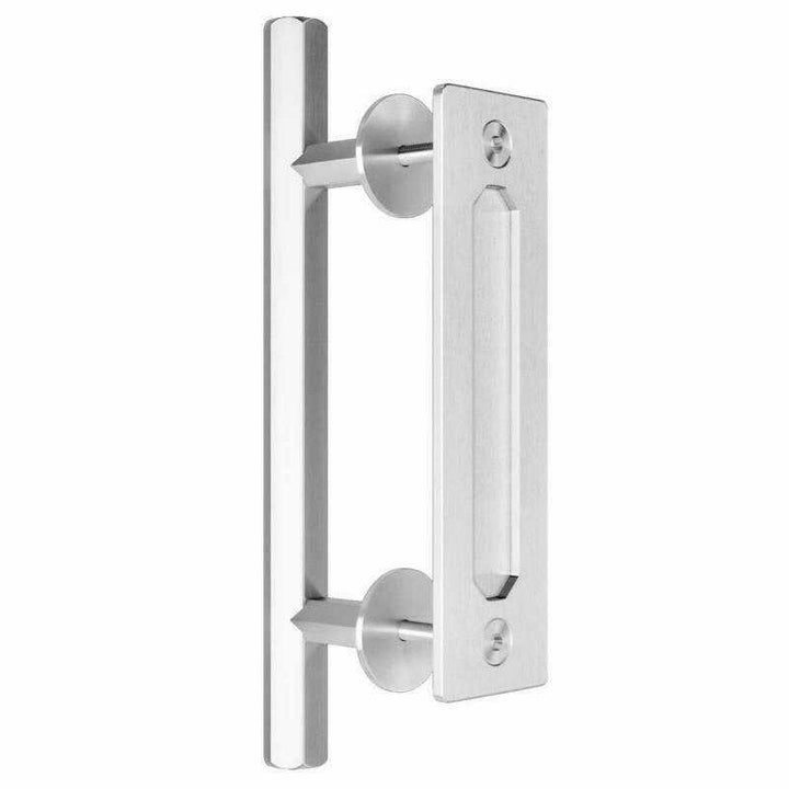 12" Inch Stainless Steel Handle for Wood Sliding Doors CDGF - 3108 - DoorDiscounter