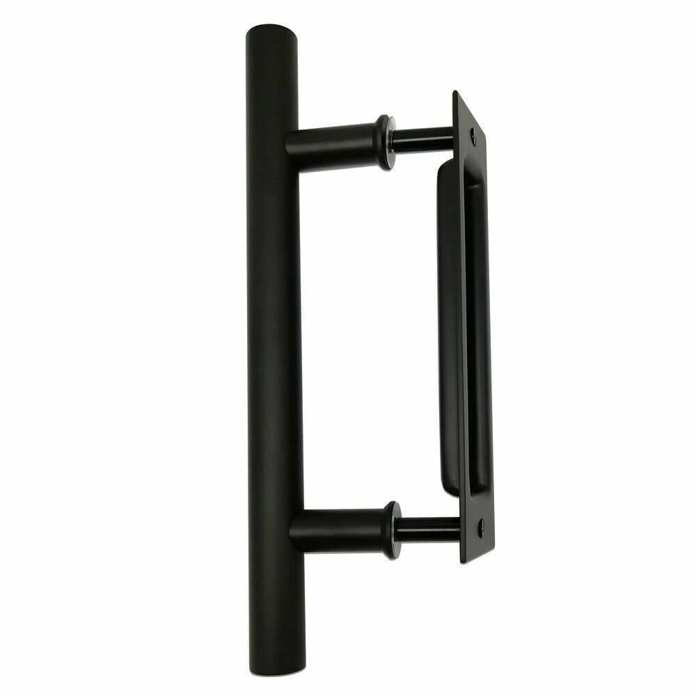 12 Inch Carbon Steel Handle for Wood Doors KNBB - 3125 - DoorDiscounter