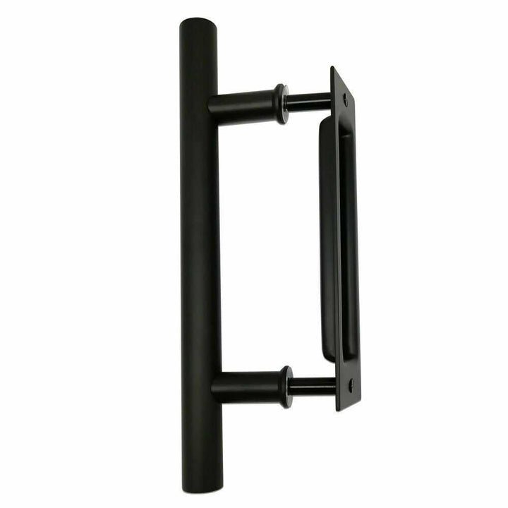 12 Inch Carbon Steel Handle for Wood Doors KNBB - 3125 - DoorDiscounter