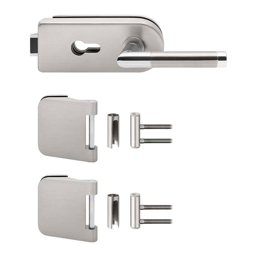 Glass Door fitting set for Interior Glass Doors NDFG - 3326 - DoorDiscounter