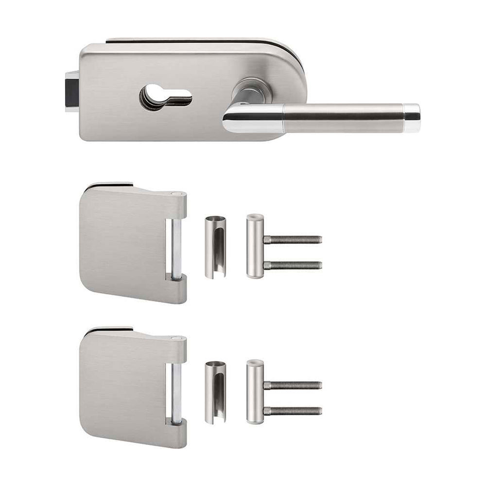 Glass Door fitting set for Interior Glass Doors AWGA - 3312 - DoorDiscounter