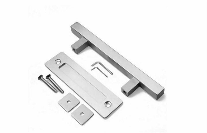 10" Inch Stainless Steel Handle for Wood Sliding Doors KNRB - 3143 - DoorDiscounter