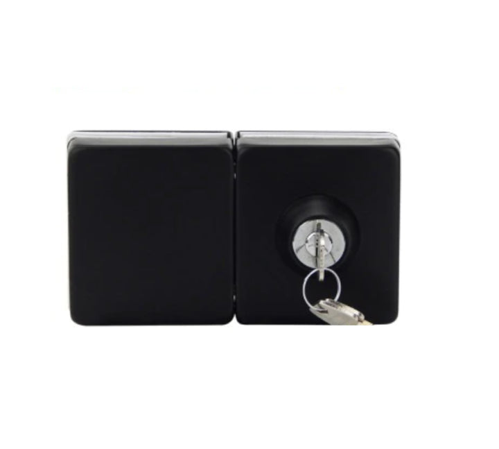 Black Glass Door Center Lock BGDC - 3359 - DoorDiscounter