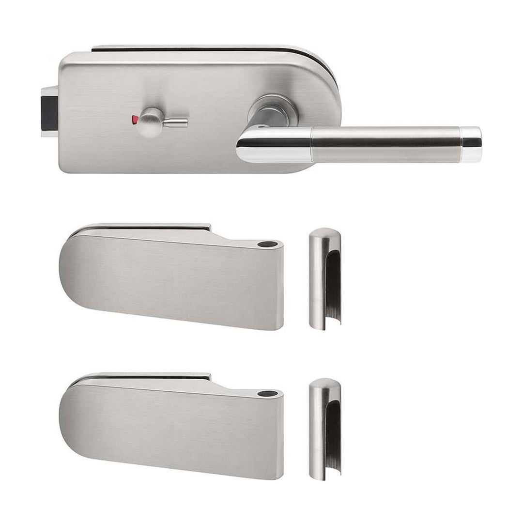 Glass Door fitting set for Interior Glass Doors AFGA - 3461 - DoorDiscounter