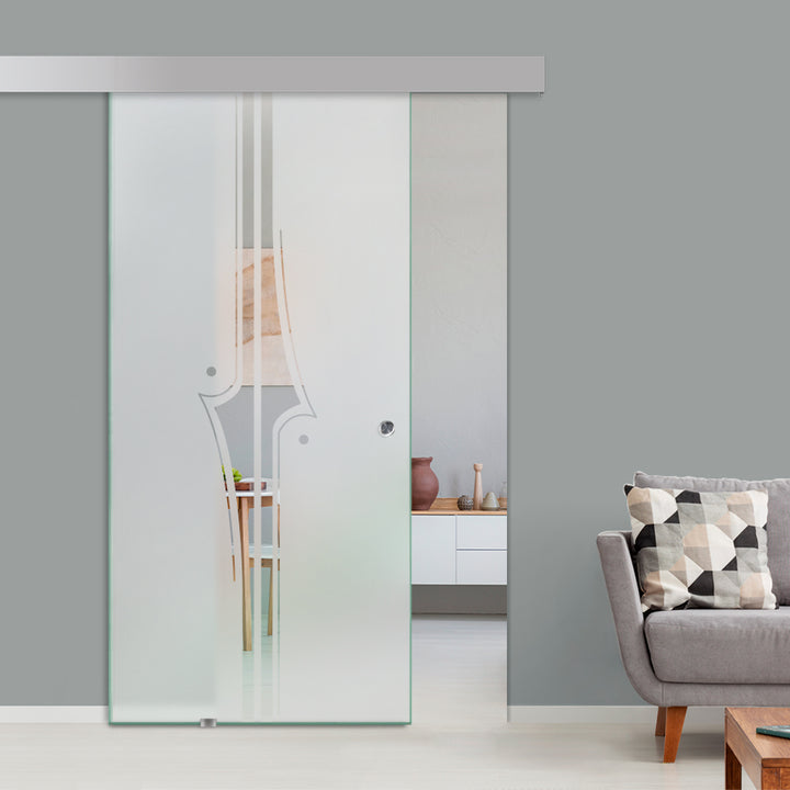 Sliding Glass Barn Door Alu100 SGBD - 1503 - DoorDiscounter