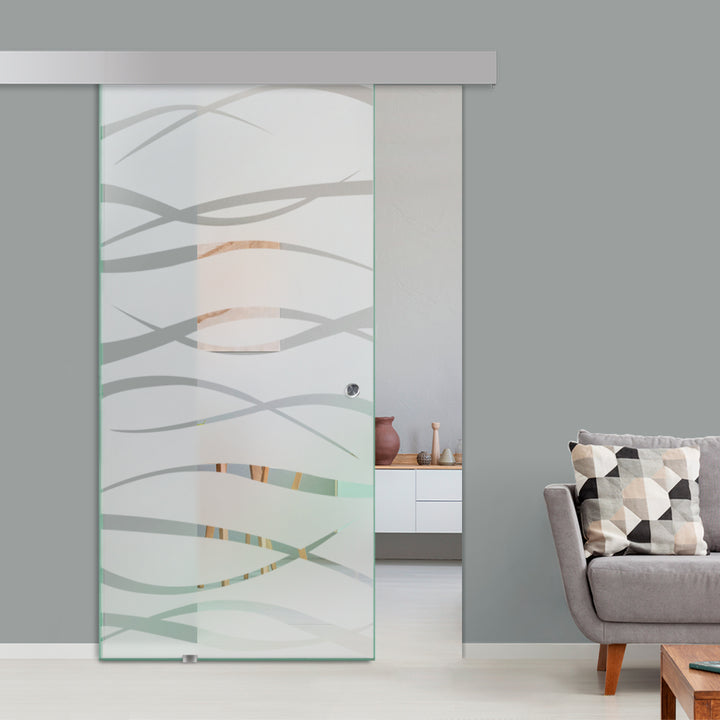 Sliding Glass Barn Door Alu100 SGBD - 1593 - DoorDiscounter