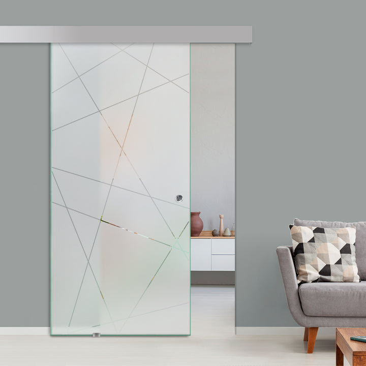 Sliding Glass Barn Door Alu100 SGBD - 1523 - DoorDiscounter