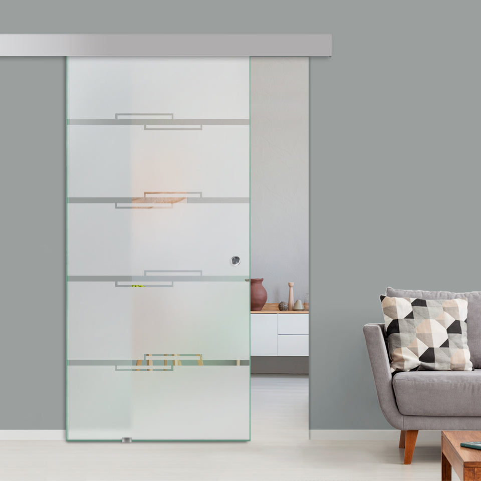 Sliding Glass Barn Door Alu100 SGBD - 1567 - DoorDiscounter